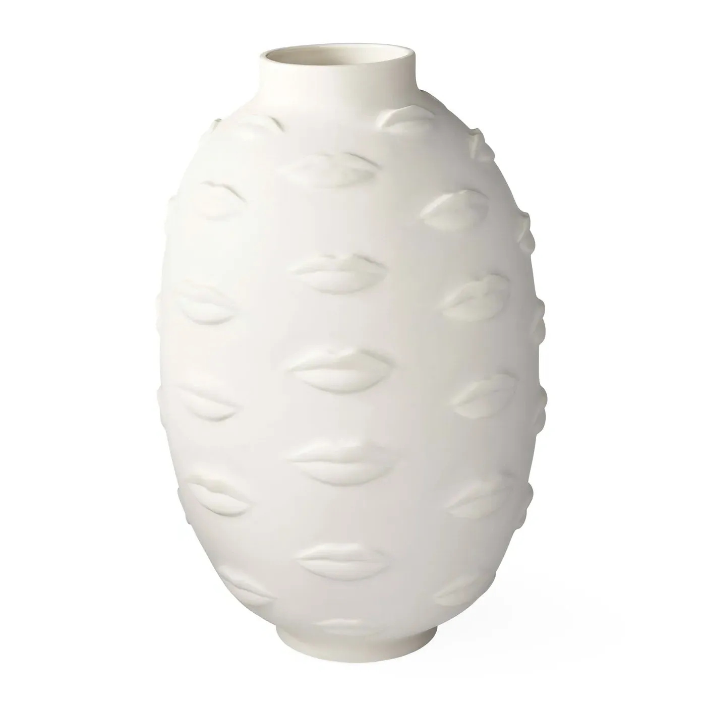 Giant Round Vase - Unglazed Porcelain image