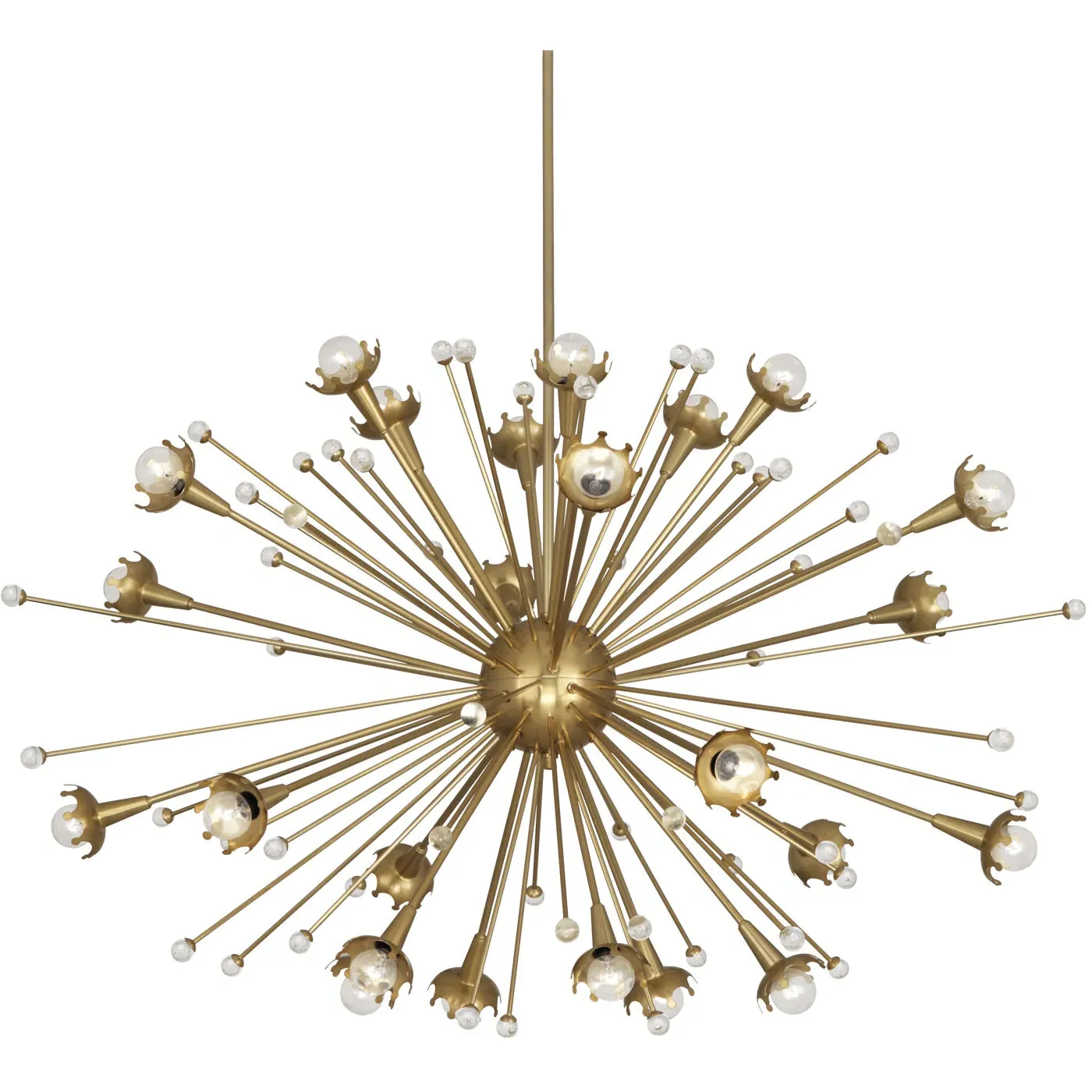 Giant Sputnik Chandelier - Brass image