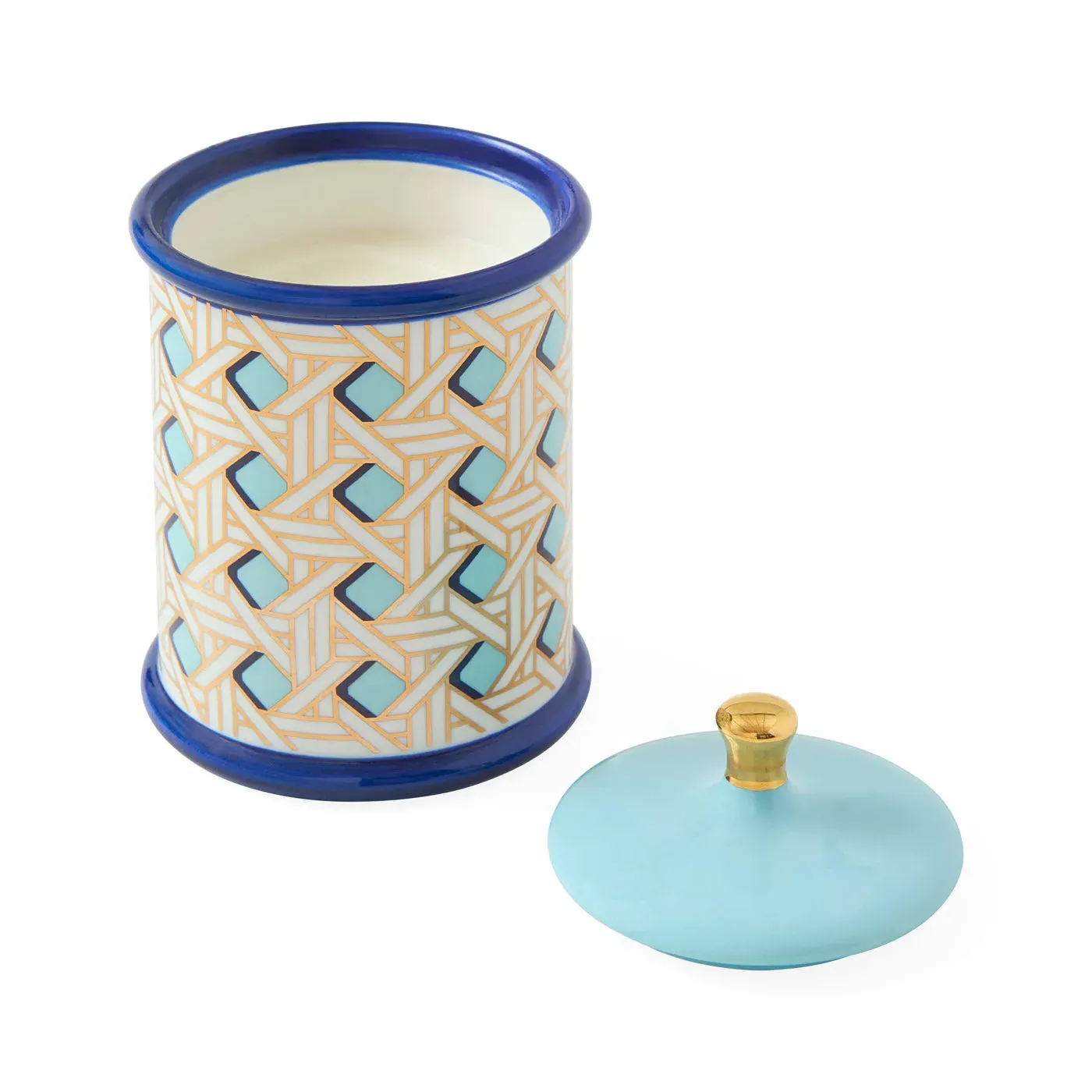 Gilded Wasp Candle - Gold, Porcelain image