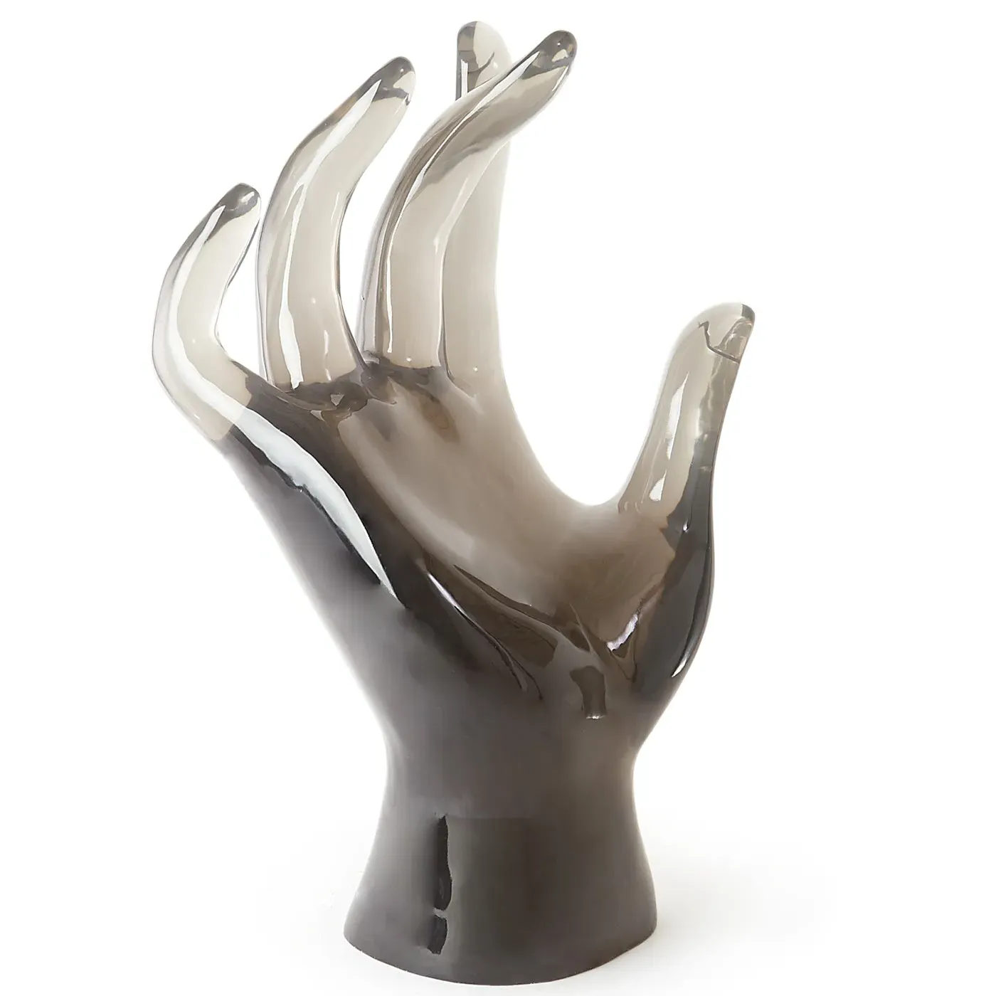 Hand Sculpture Objet - Clear, Acrylic image