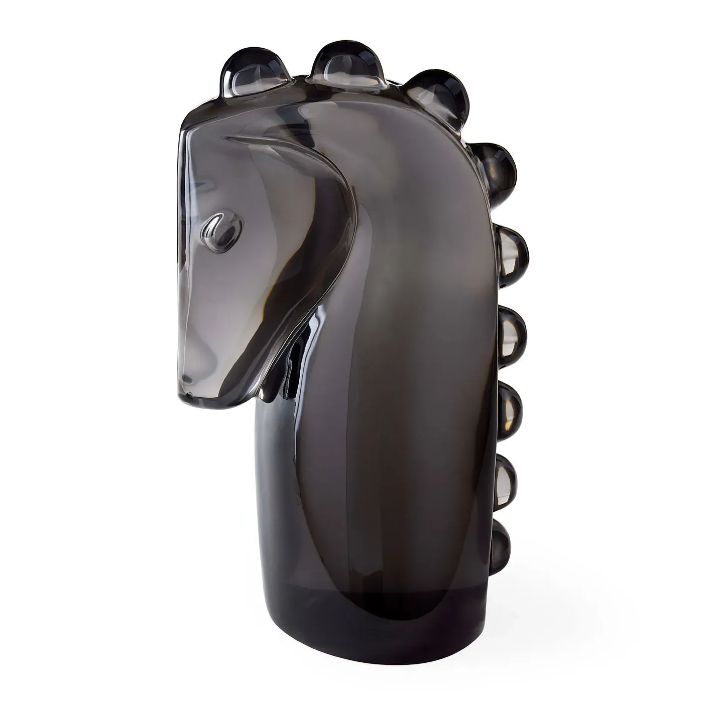 Horse Sculpture Decor - Smoke, Acrylic image
