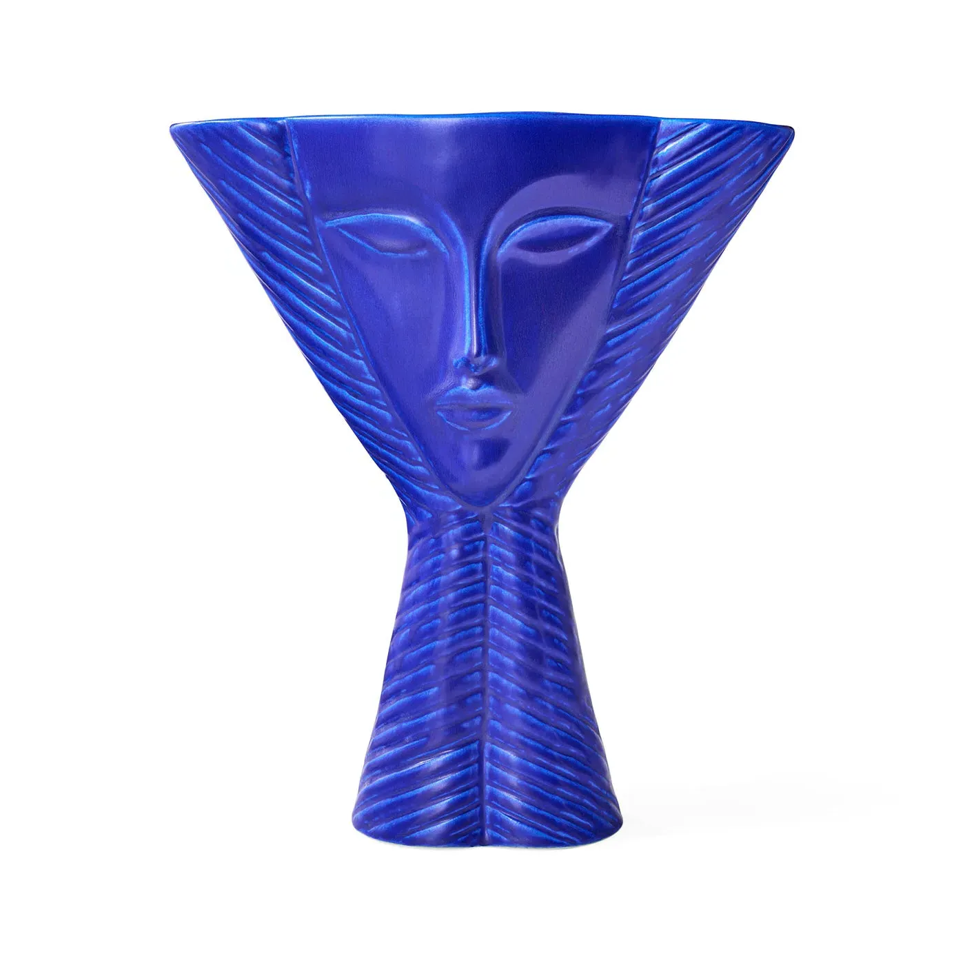 Lady Vase - Cobalt, Stoneware image