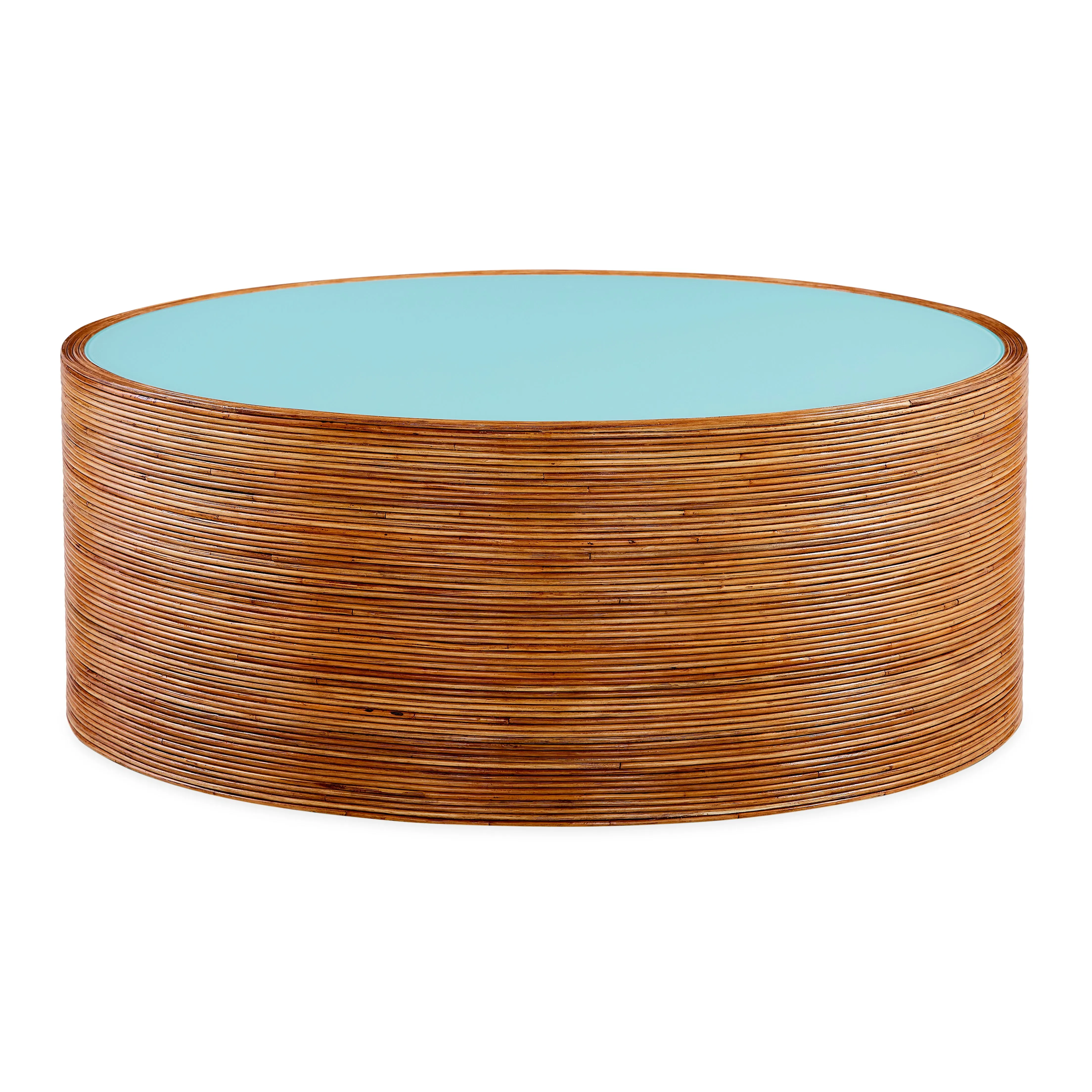 Large Cocktail Table - Honey, Rattan image