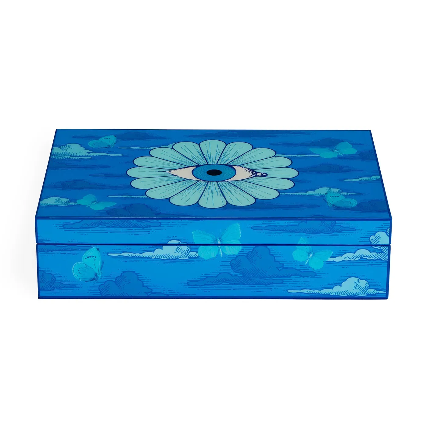 Large Storage Box - Blue, Lacquer image