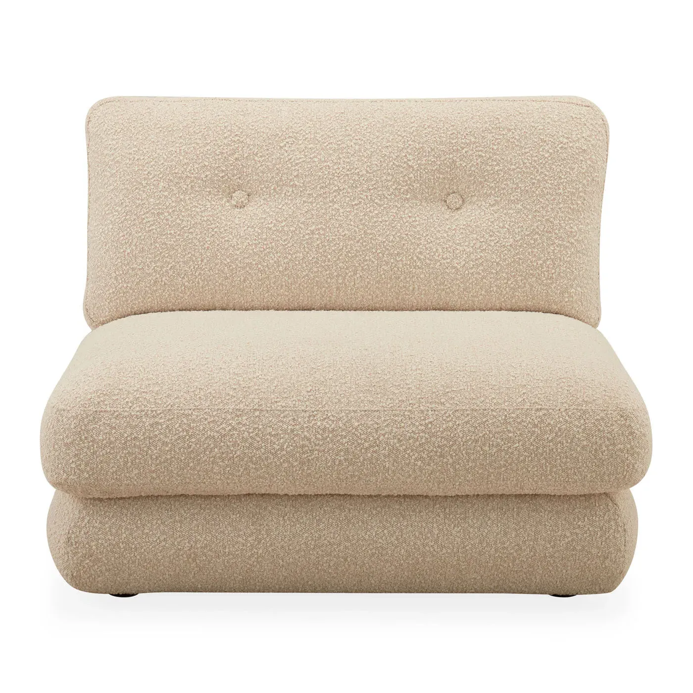 Modular Armless Seating Piece - Tubular Frame image