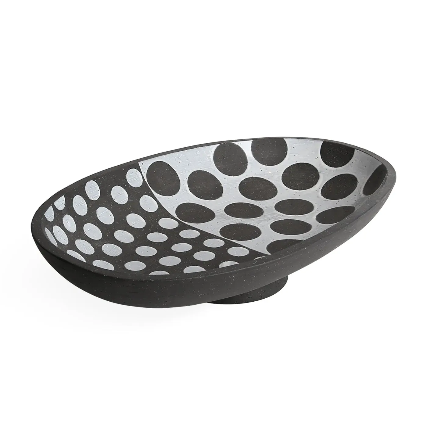 Oblong Bowl - Ivory, Stoneware image