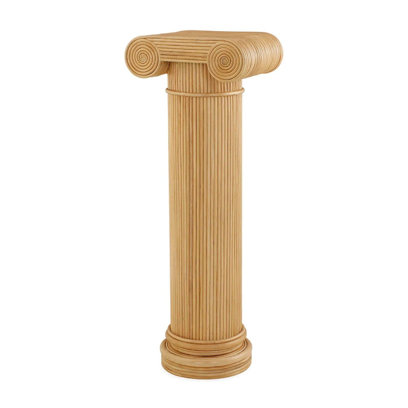 Pedestal Stand Neoclassical - Natural Reed