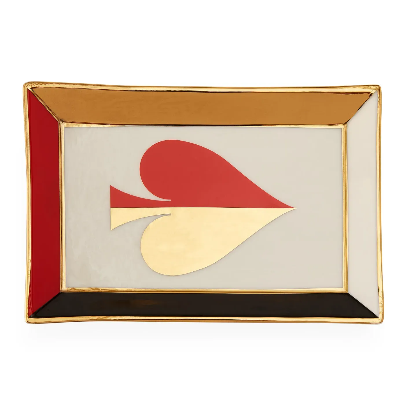 Rectangle Tray - Multi-Color, Porcelain image