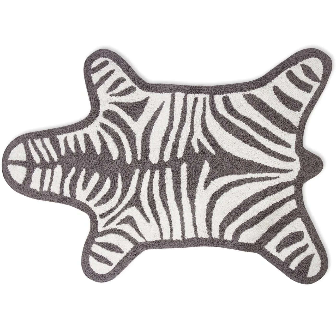 Reversible Bath Mat - Zebra Print image