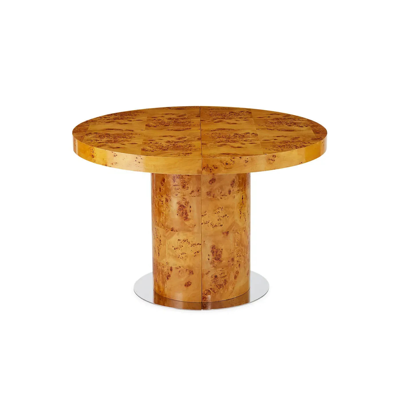 Round Extension Dining Table - Honey, Mappa Wood image