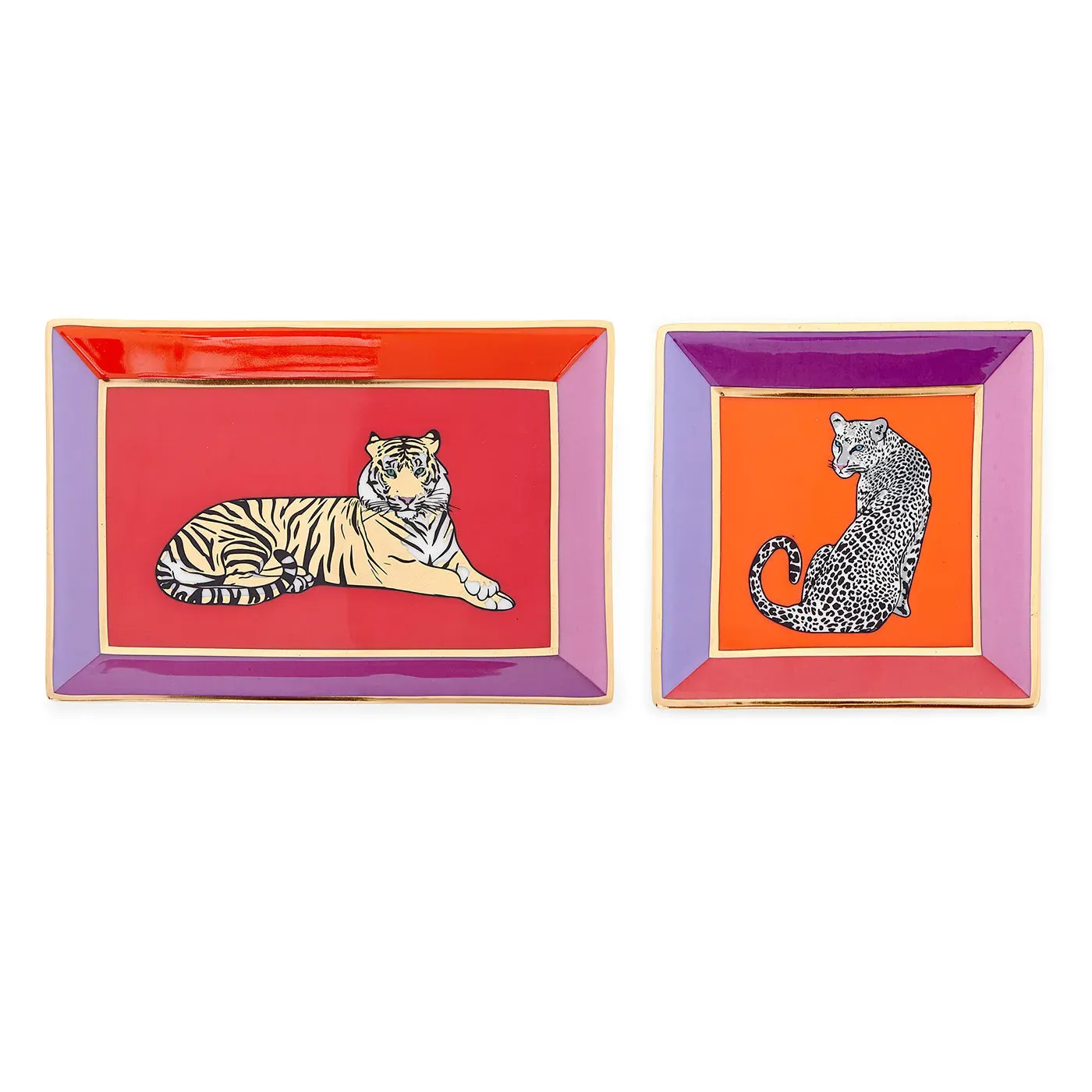 Safari Tray Bundle - Orange, Porcelain image