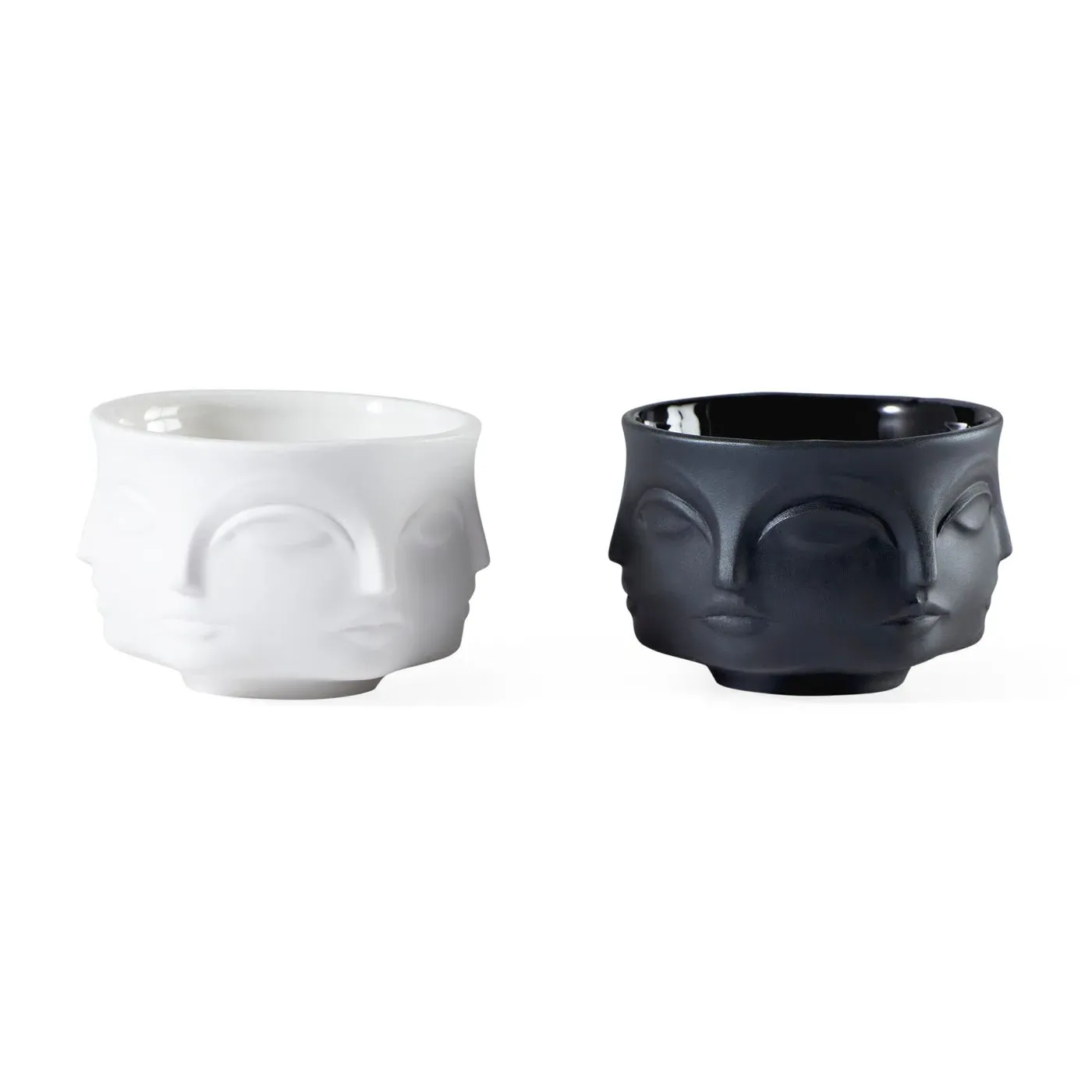 Salt & Pepper Cellars - White, Porcelain image