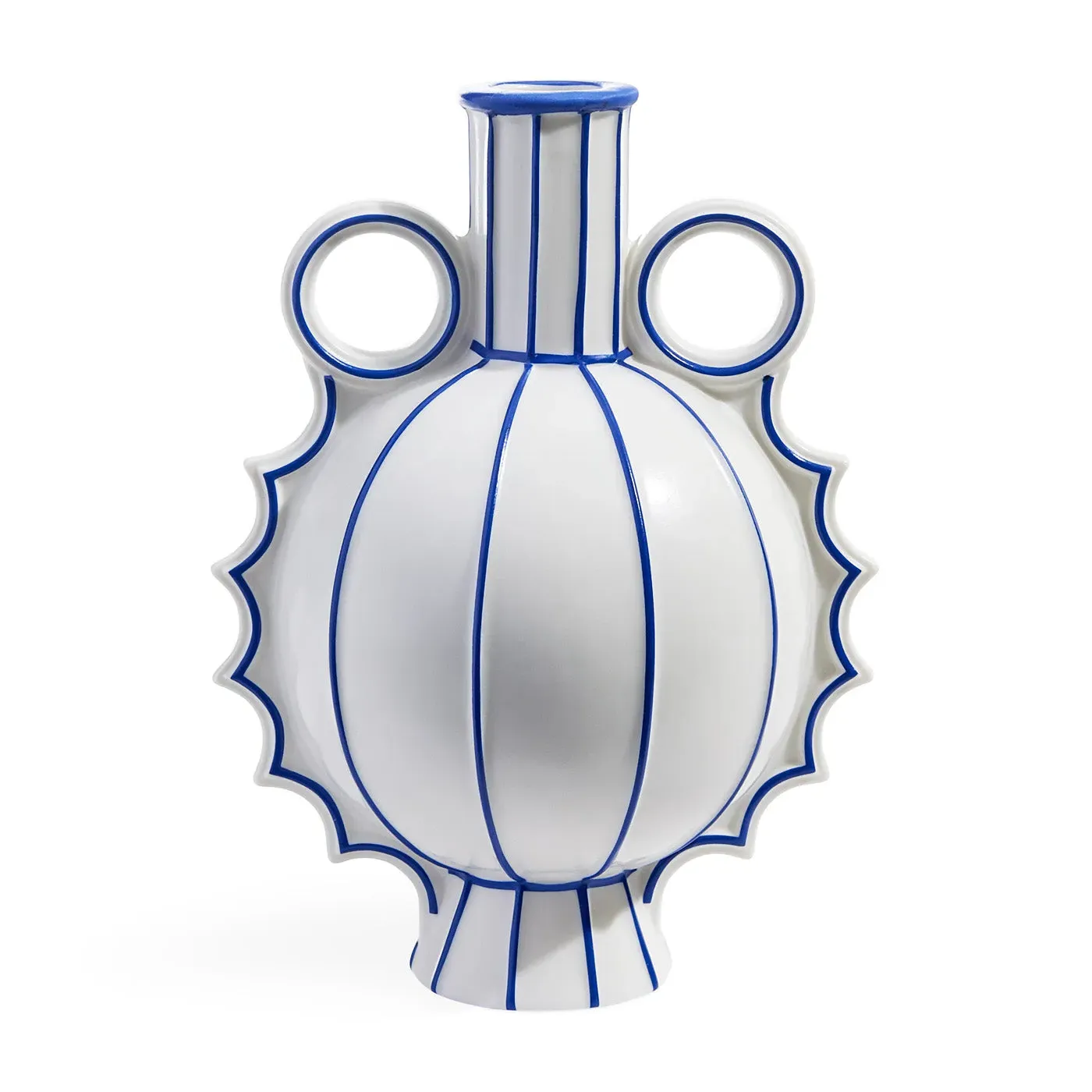 Small Decorative Vase - White, Porcelain image