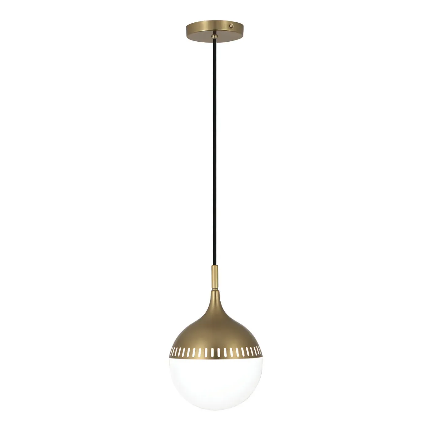 Small Pendant Light with Laser-Cut Details image