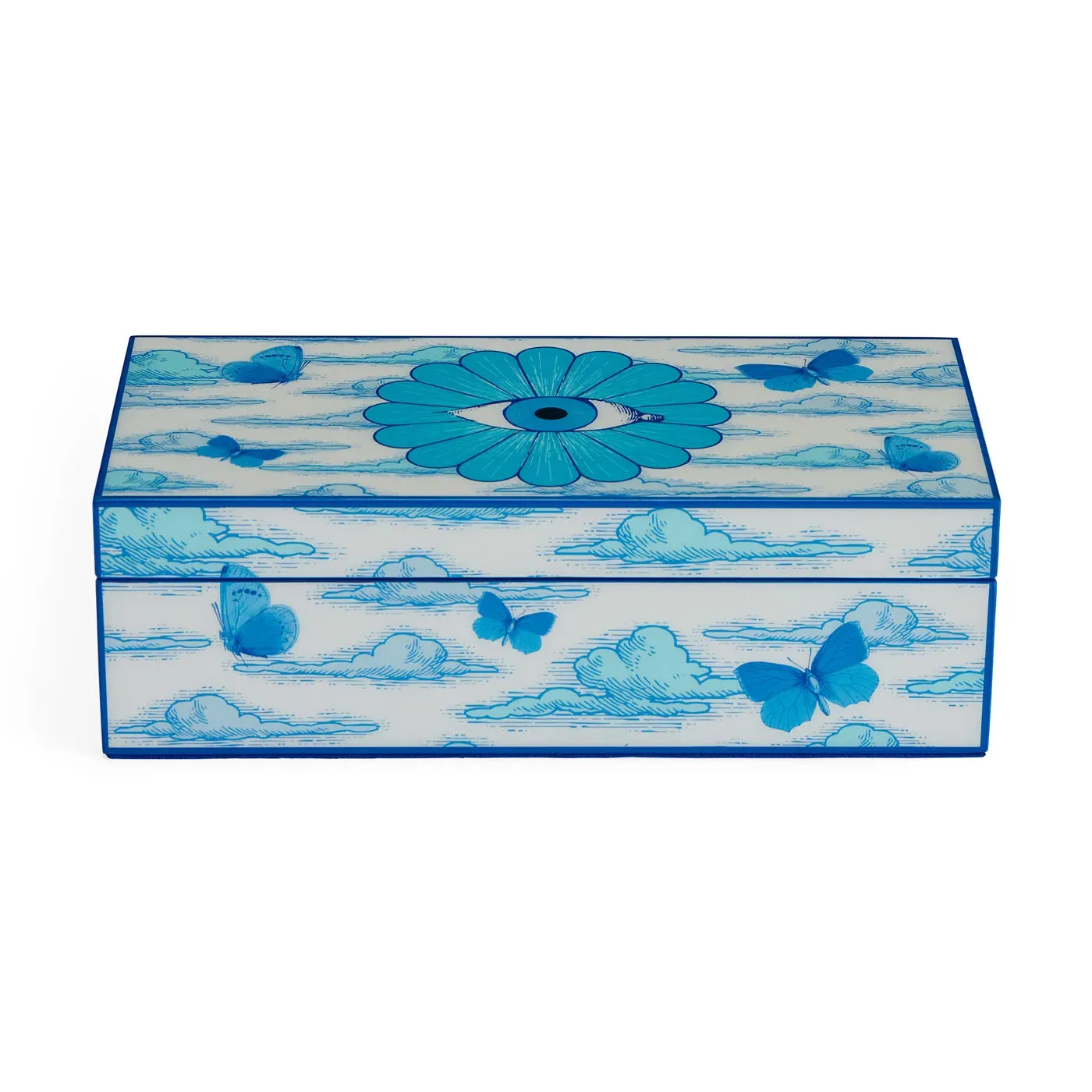 Small Storage Box - Blue, Lacquer image