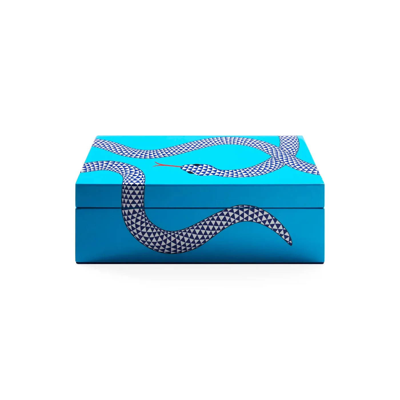Small Storage Box with Serpent Design - Lacquer image