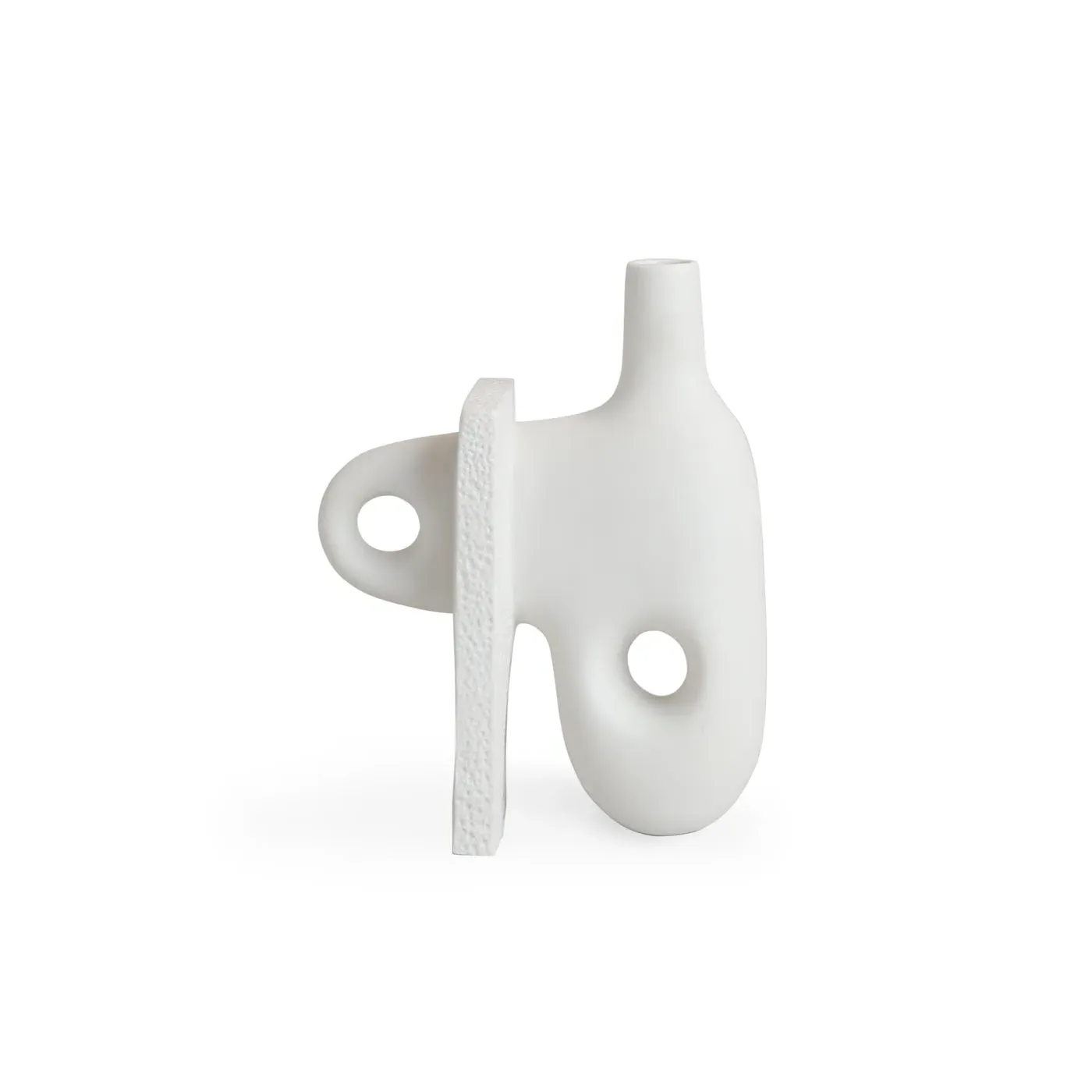 Small Vase with Organic Design - Porcelain image