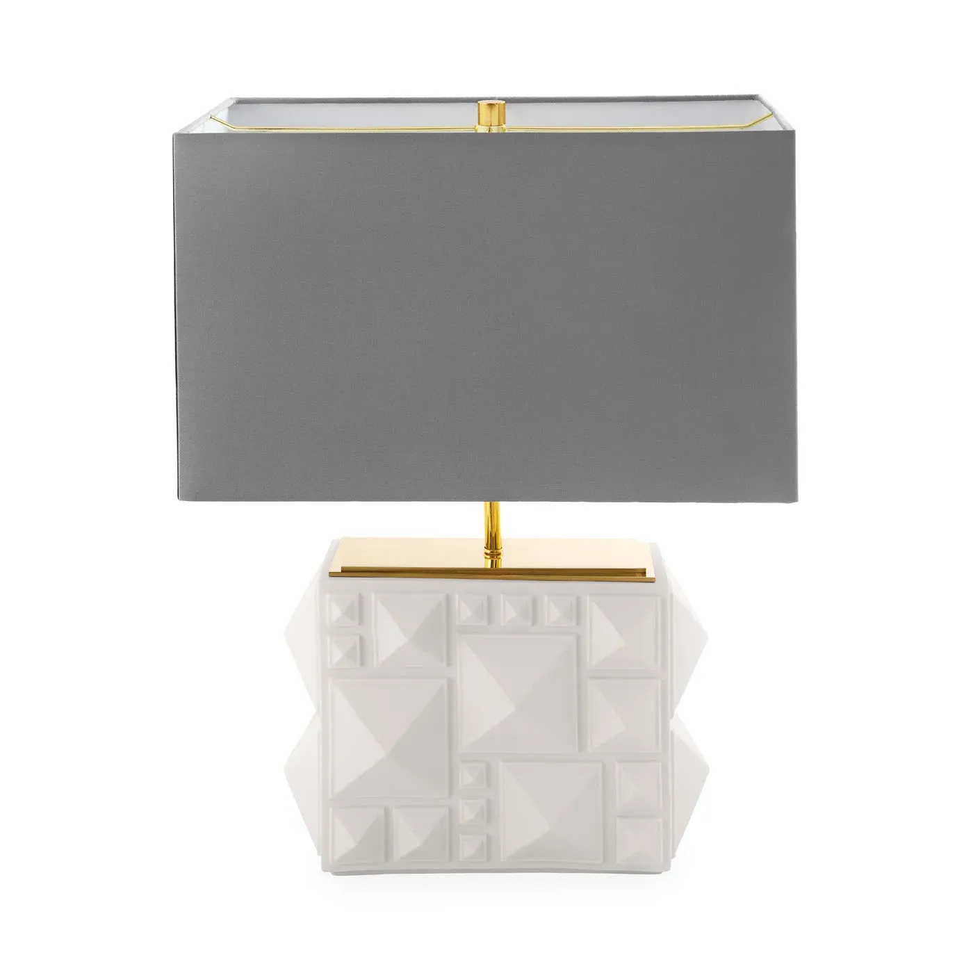 Studded Table Lamp - Matte Porcelain image