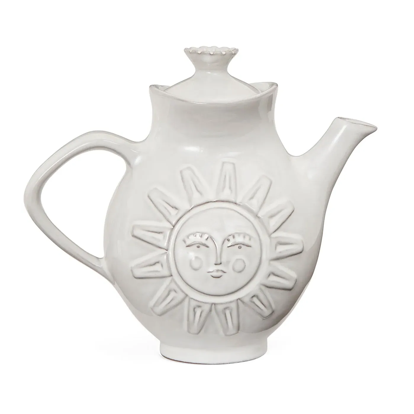 Sun Design Teapot - Stoneware image