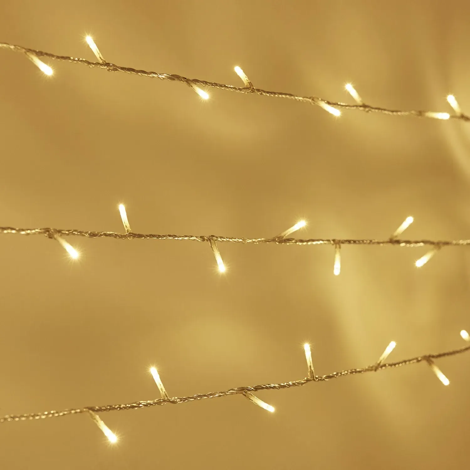 10m Fairy Lights Connectable - Warm White