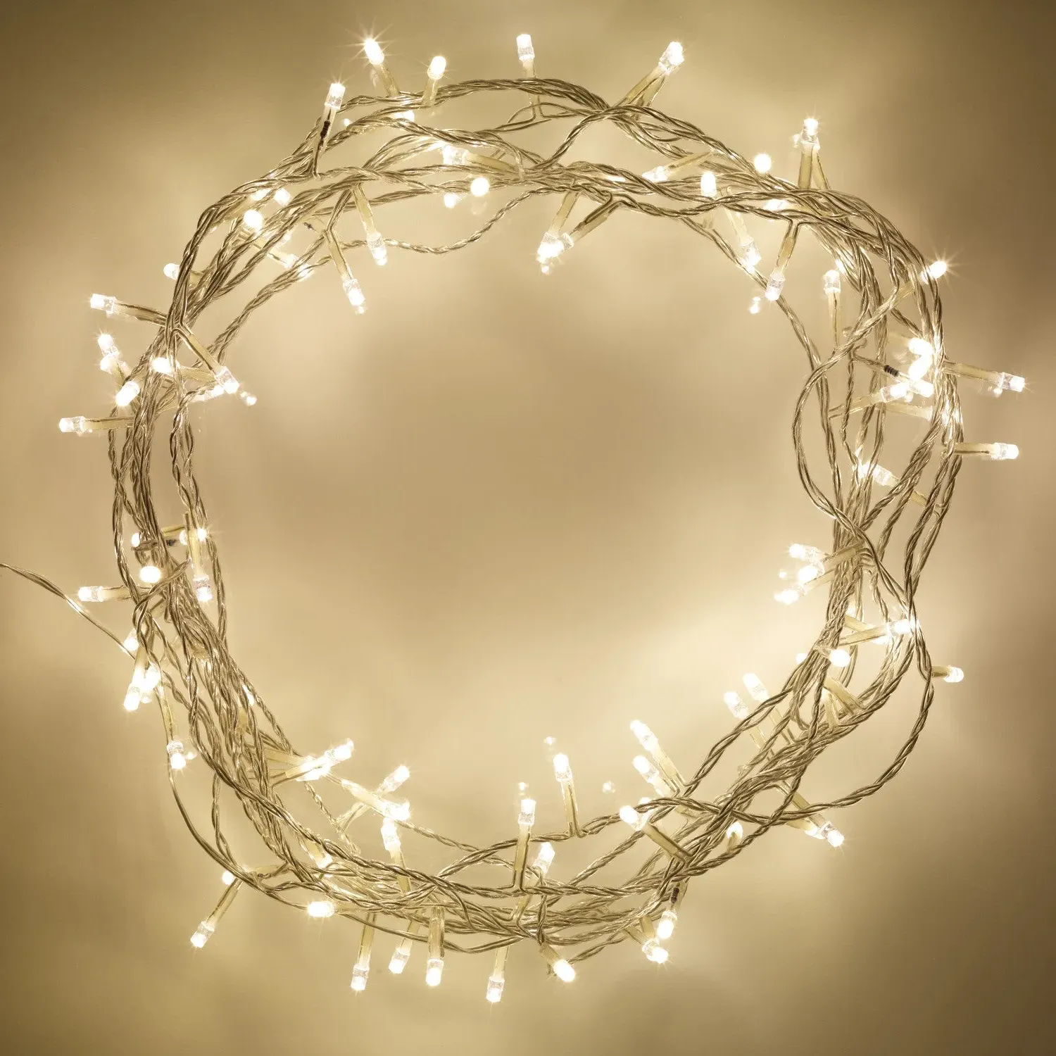 200 LED Fairy Lights with Switch - Warm White