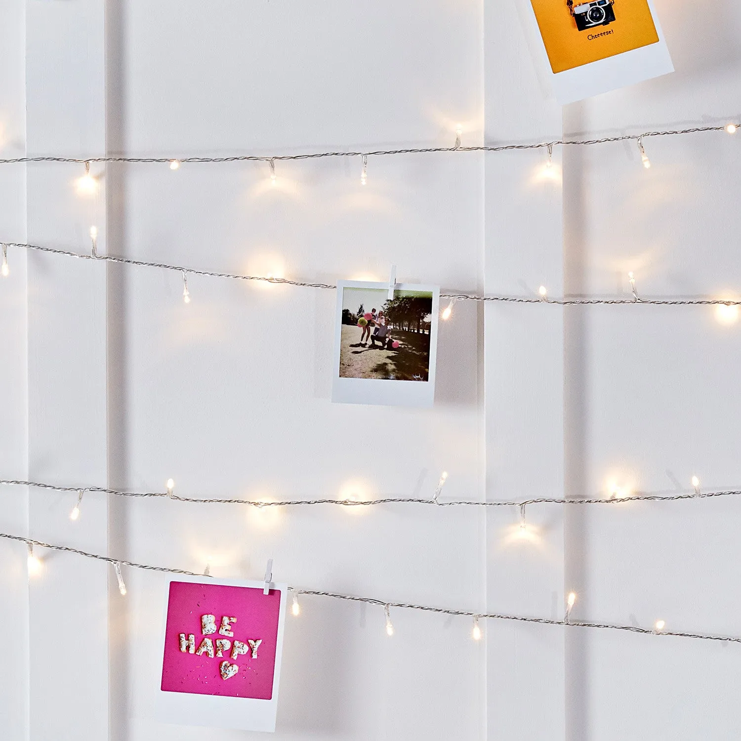 200 LED Fairy Lights with Switch - Warm White