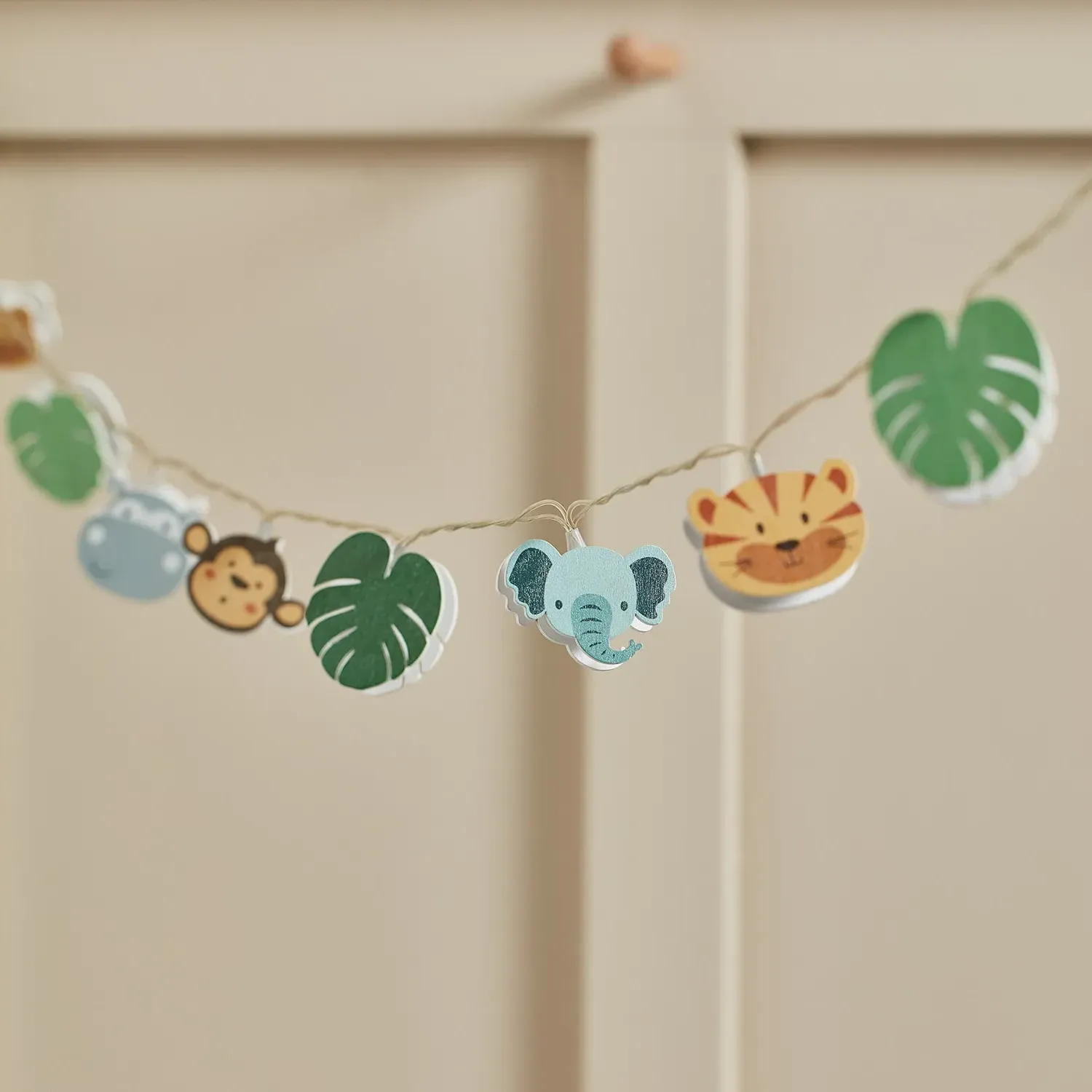 12-Light Safari String Lights - Warm White