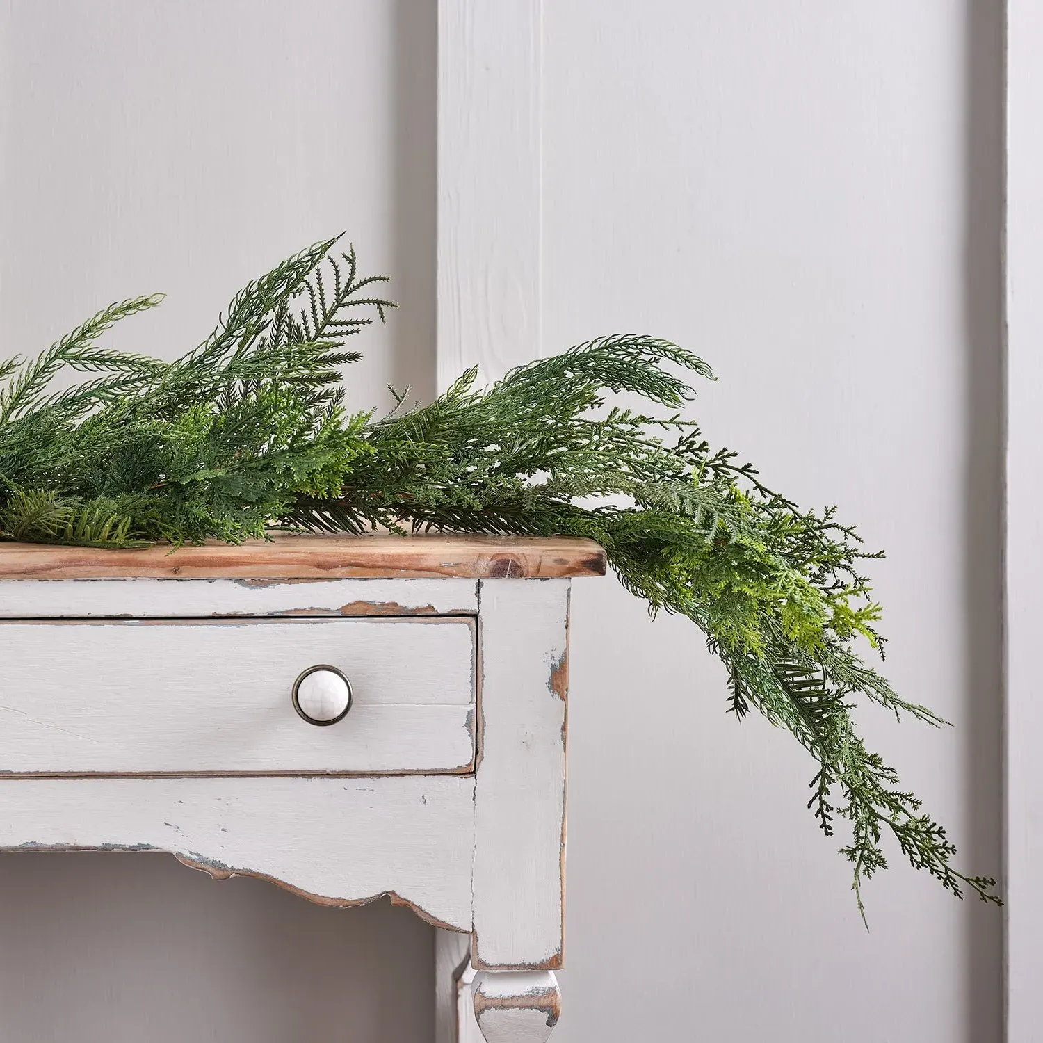 1.8m Christmas Foliage Garland - Green, Faux