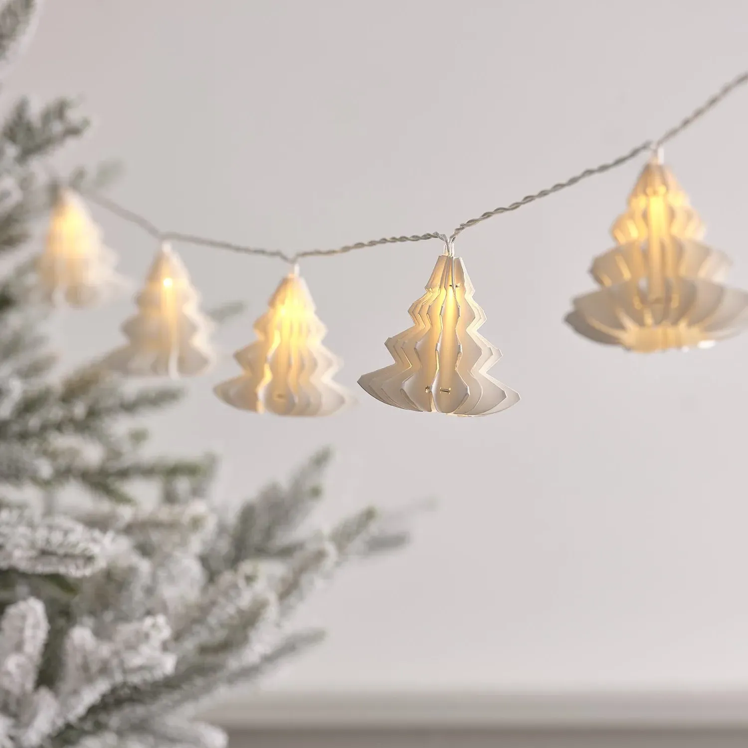 1.8m Christmas Tree String Lights - Warm White