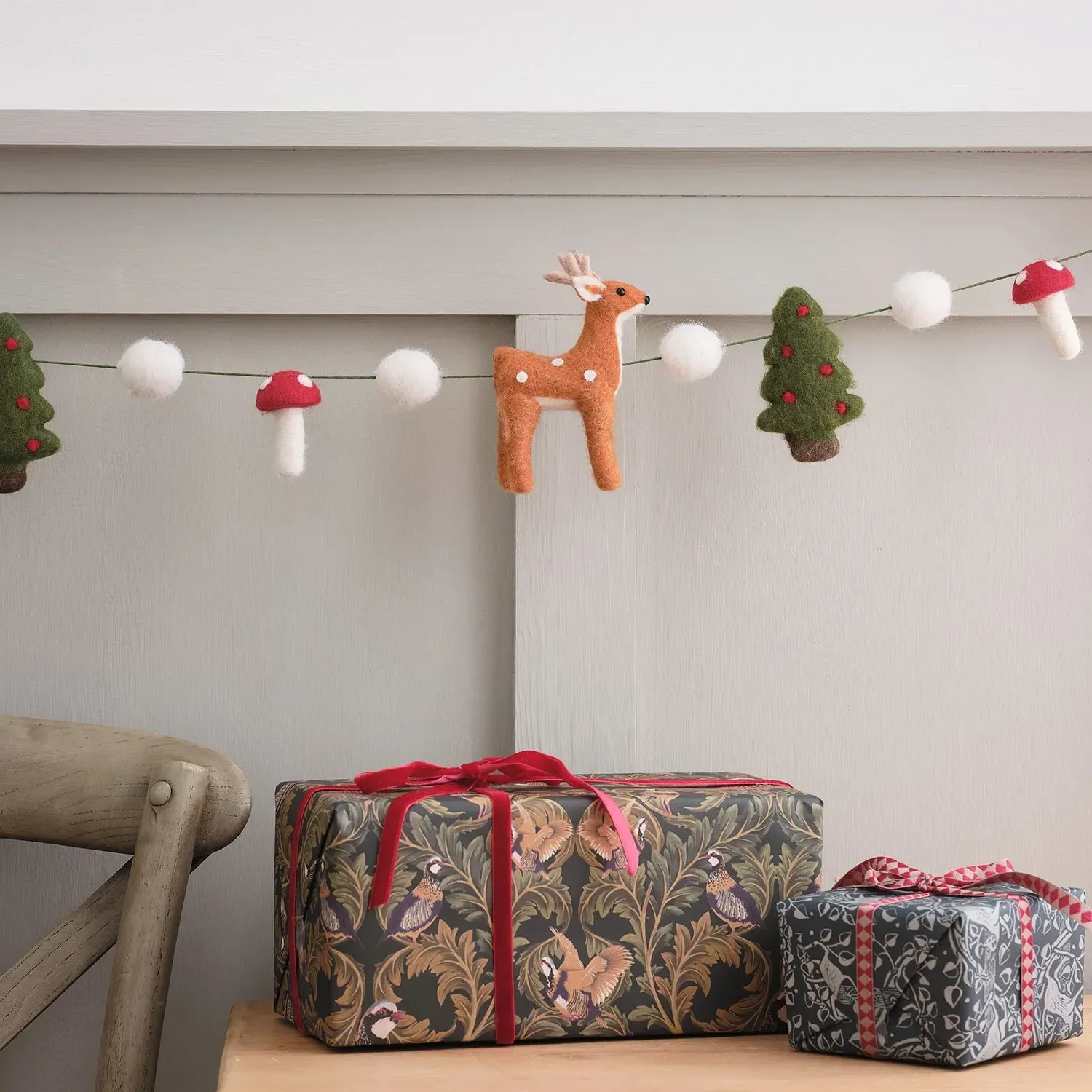 1.8m Woodland Garland - Felt