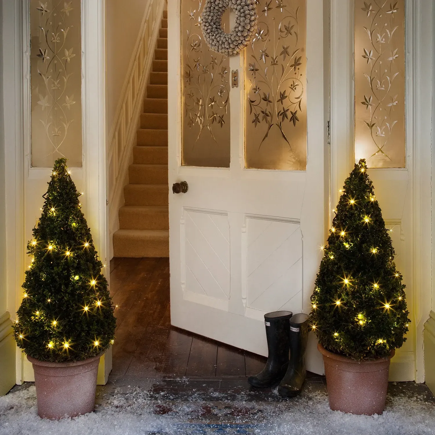 2-Pack LED String Lights Battery - Warm White, 50 image