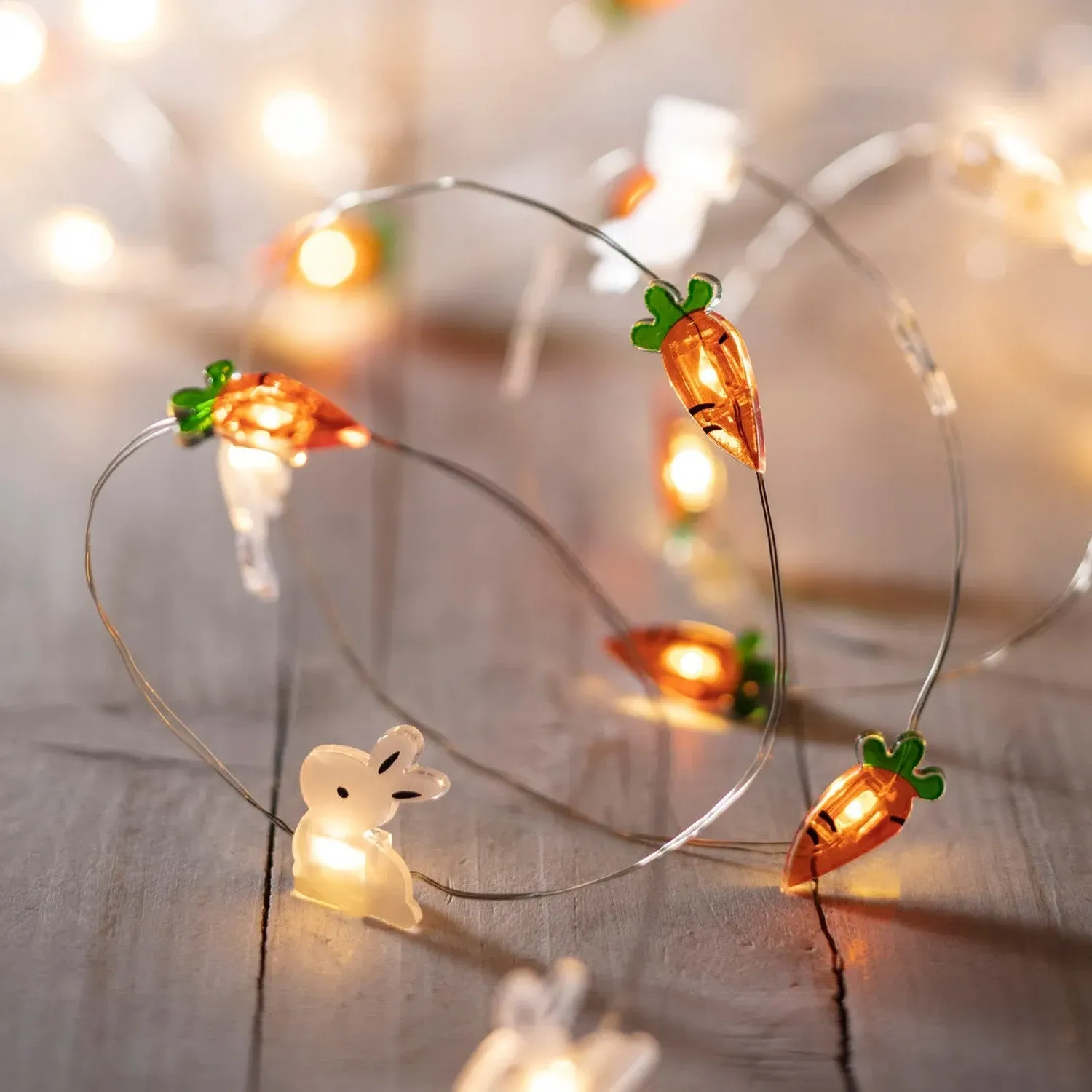 20 LED Easter Fairy Lights - Warm White