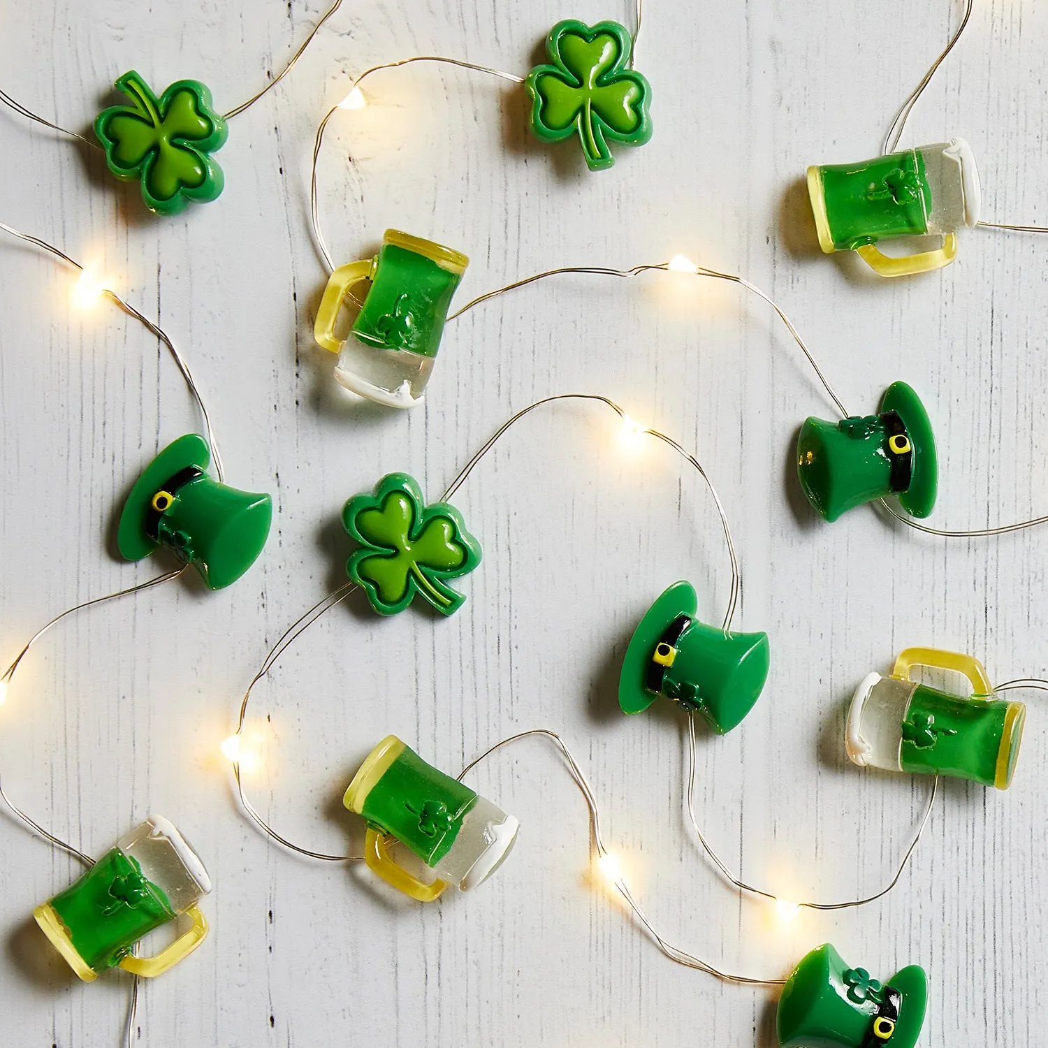 20-LED Micro Fairy Lights - Warm White, Wire
