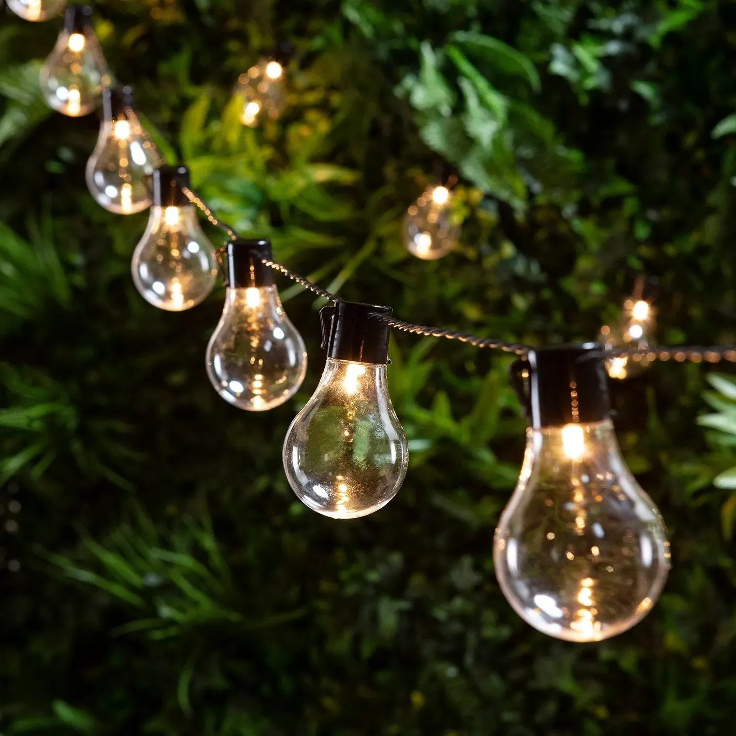 20-Light Festoon String Lights - Warm White, LED image