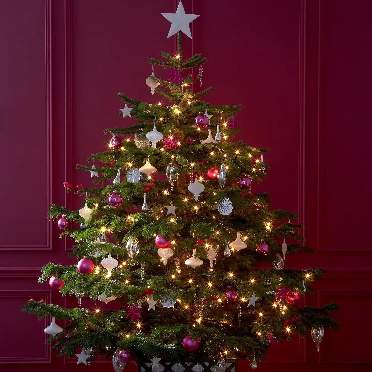 20m Connectable Fairy Lights - Warm White, Clear Cable