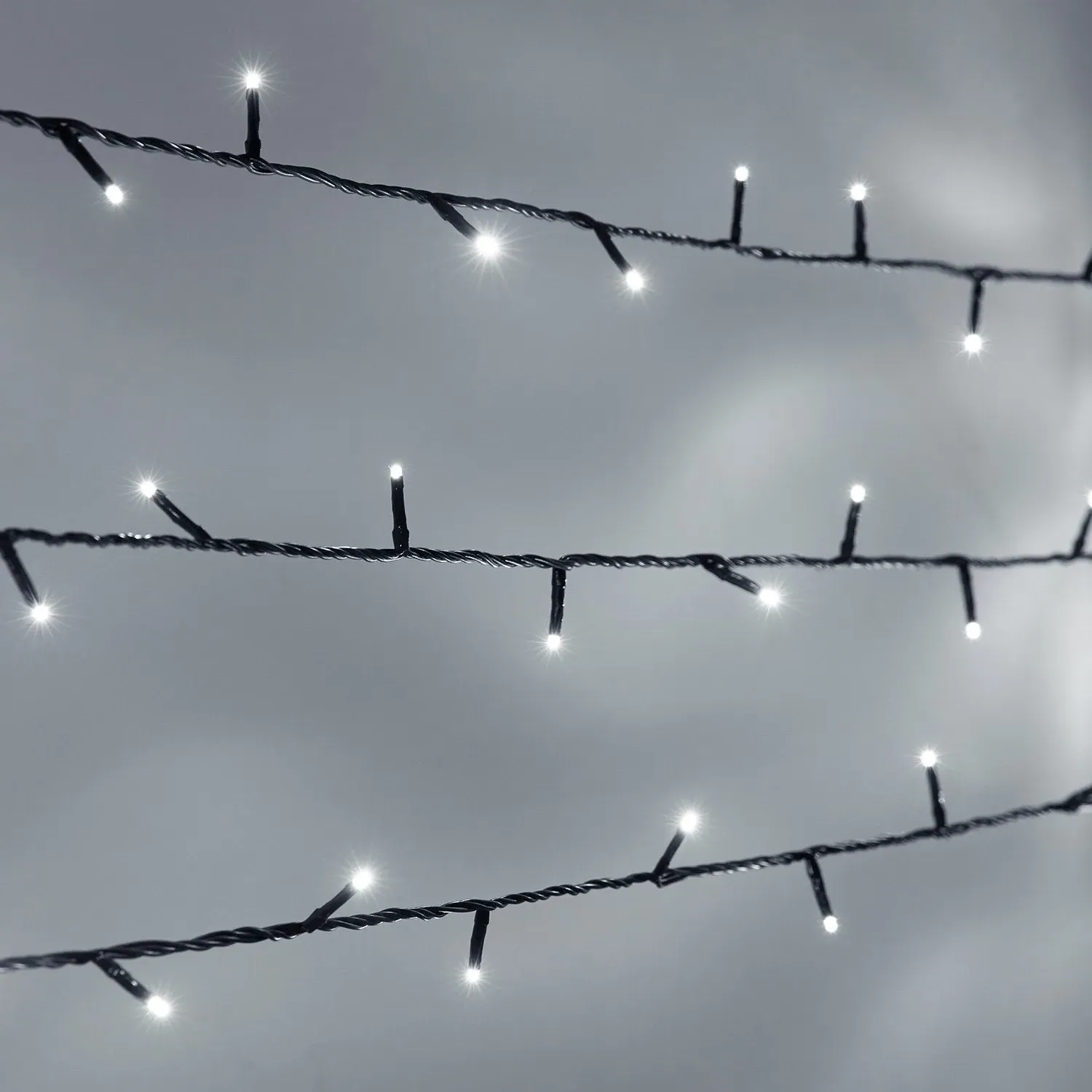 20m Connectable Fairy Lights - White LED