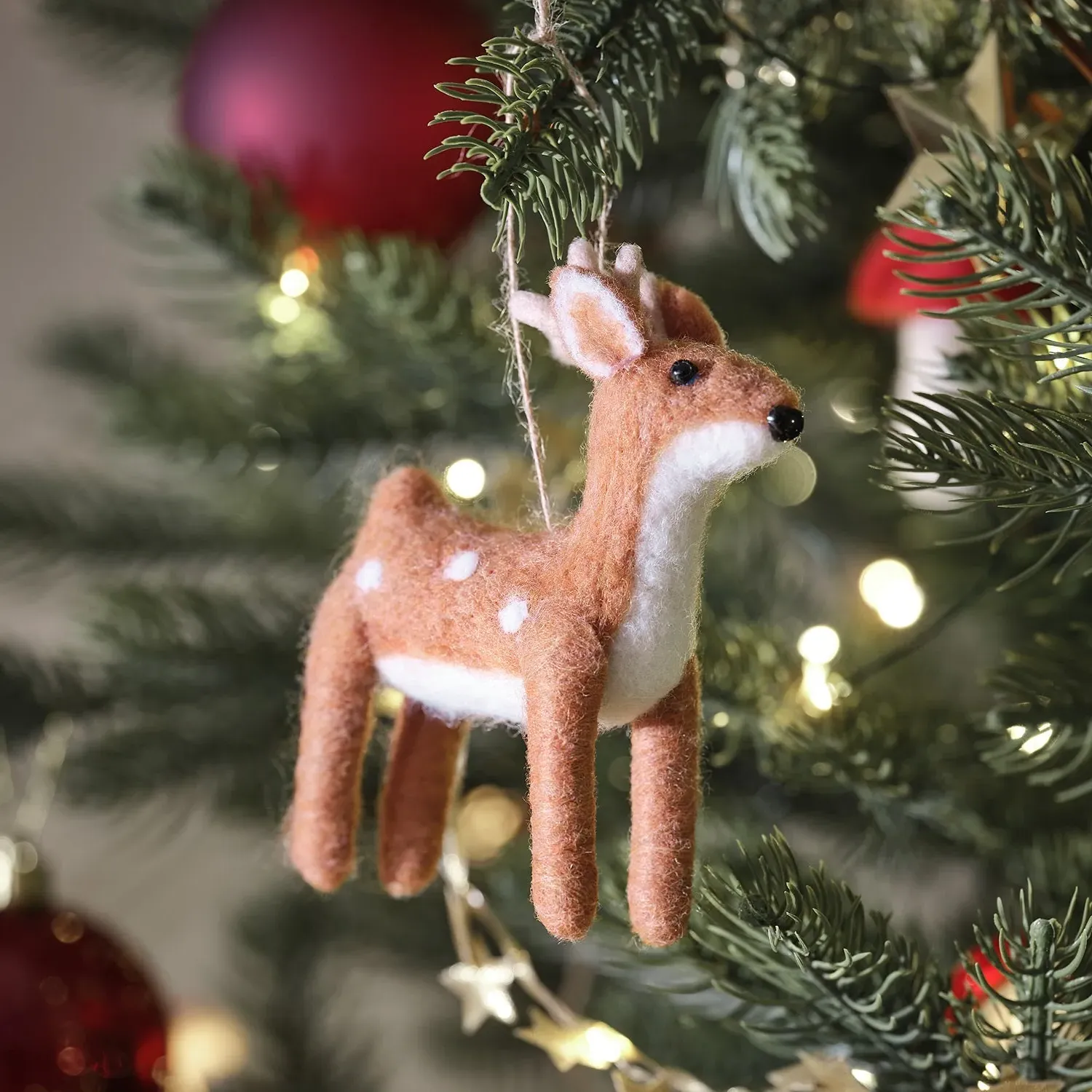 3-Piece Hanging Decorations Set - Felt