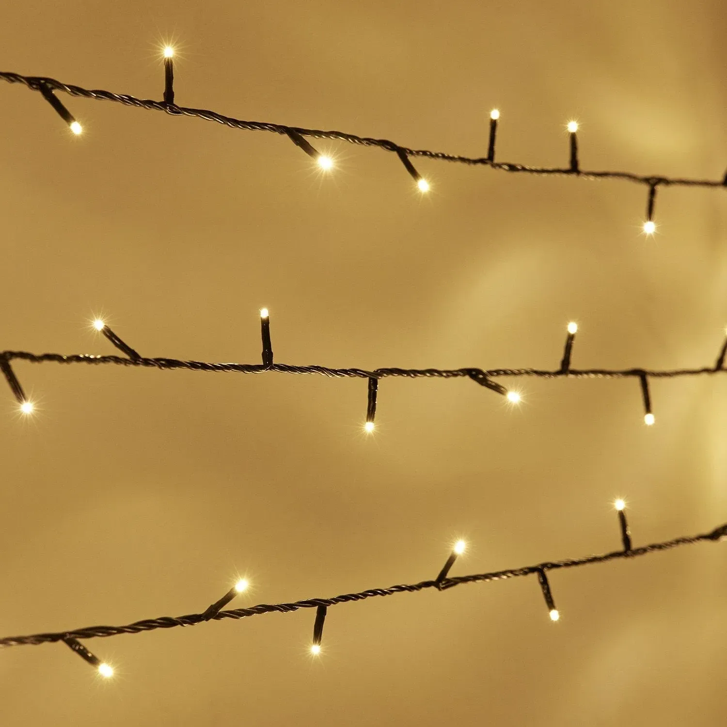 40m Connectable Fairy Lights - Warm White LED