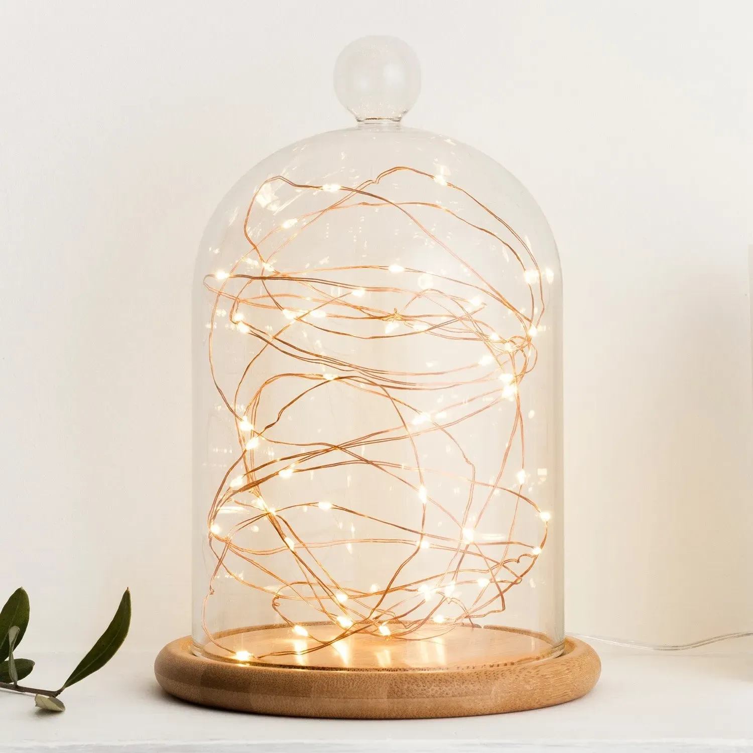 50 LED Copper Micro Fairy Lights - Warm White