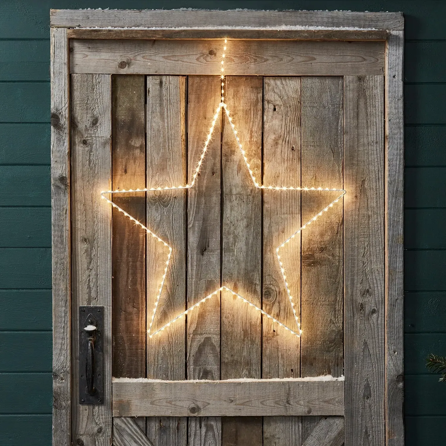 58cm Hanging Star Light - Warm White, LED