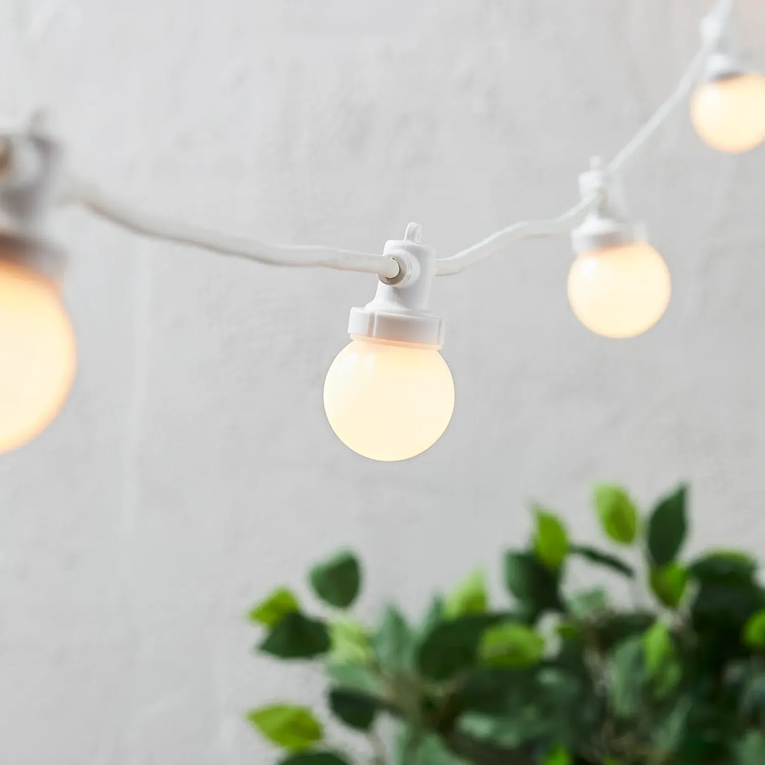 5m Connectable Festoon Lights - Warm White