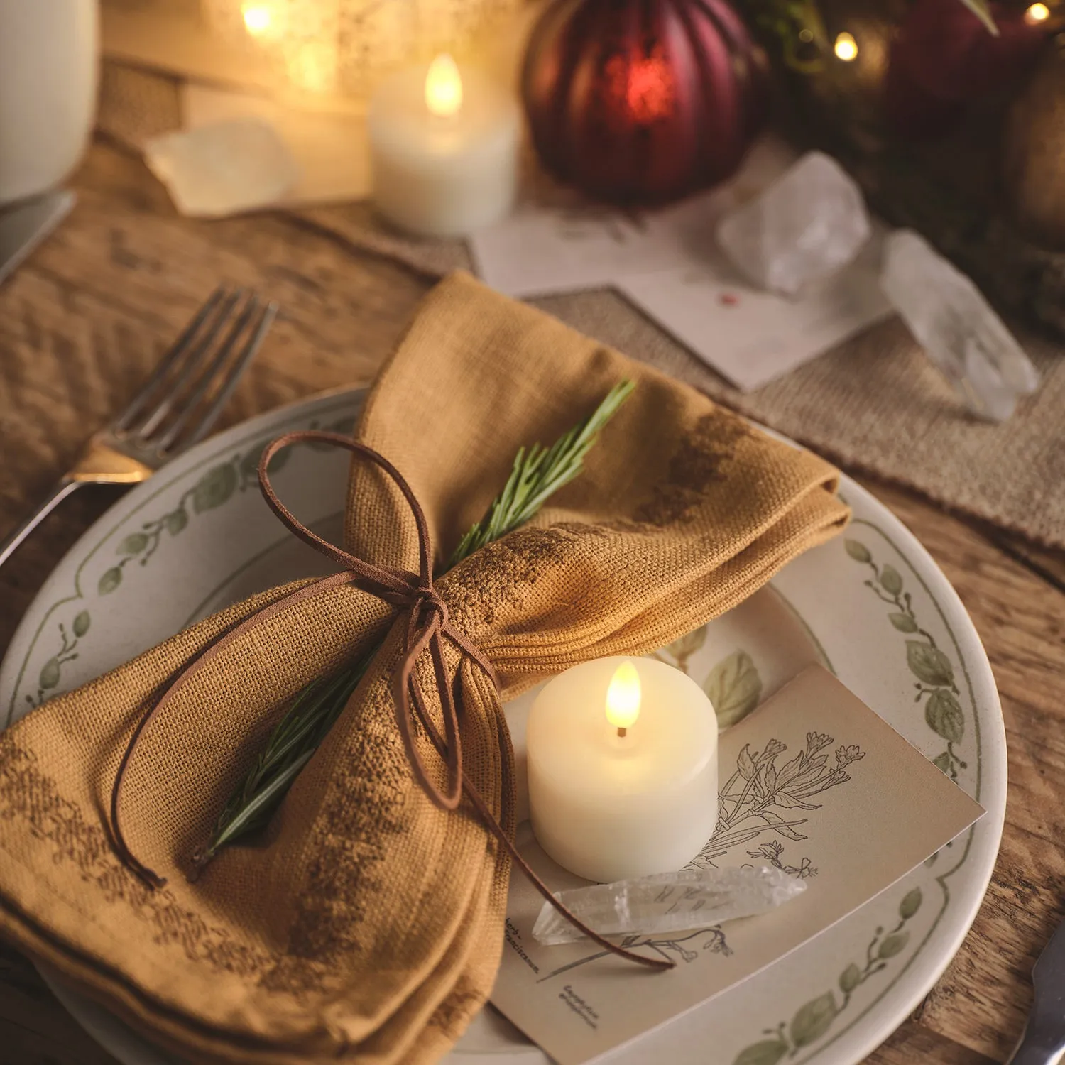 6-Pack LED Votive Candles - Ivory, Real Wax