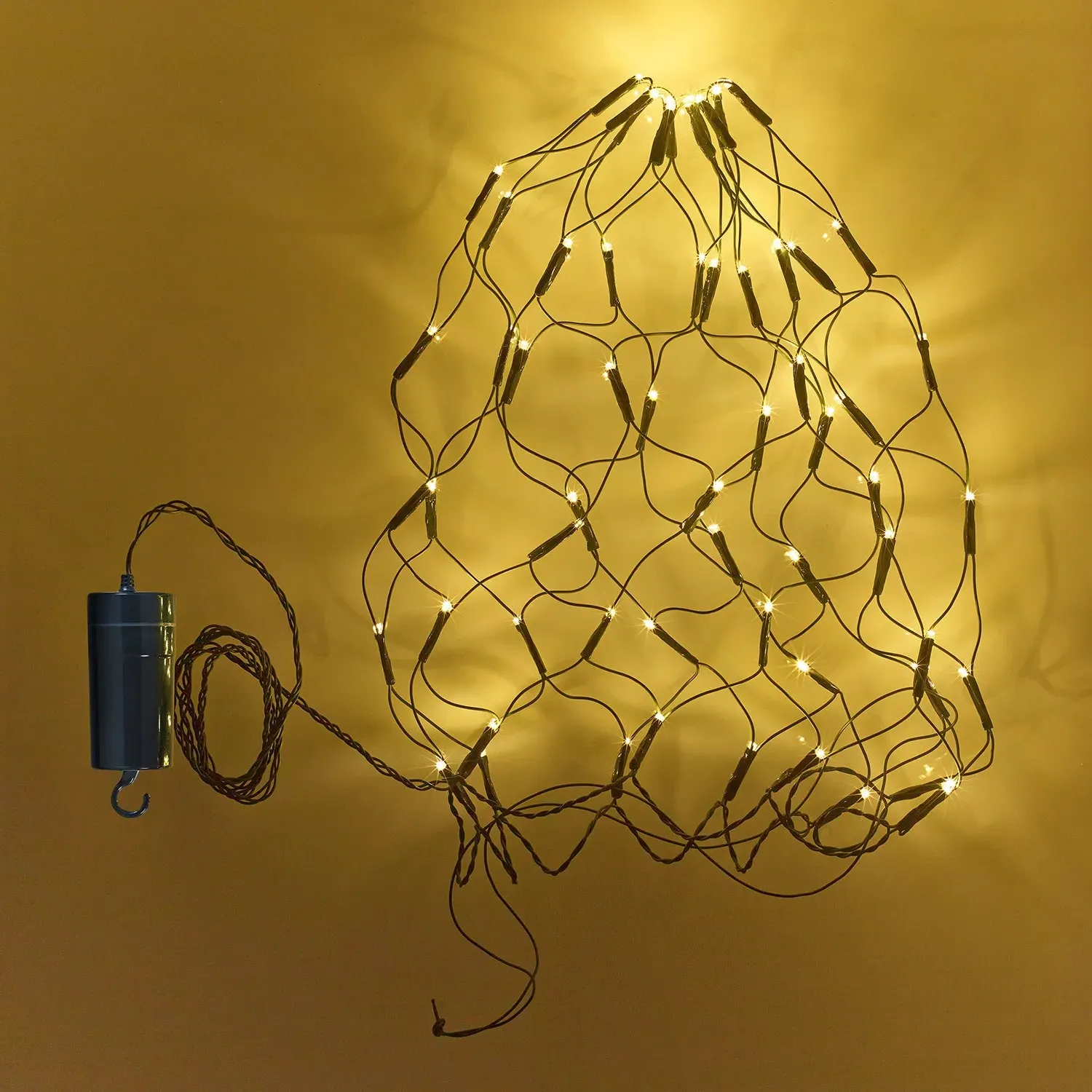 60 LED Topiary Net Light - Warm White, Battery