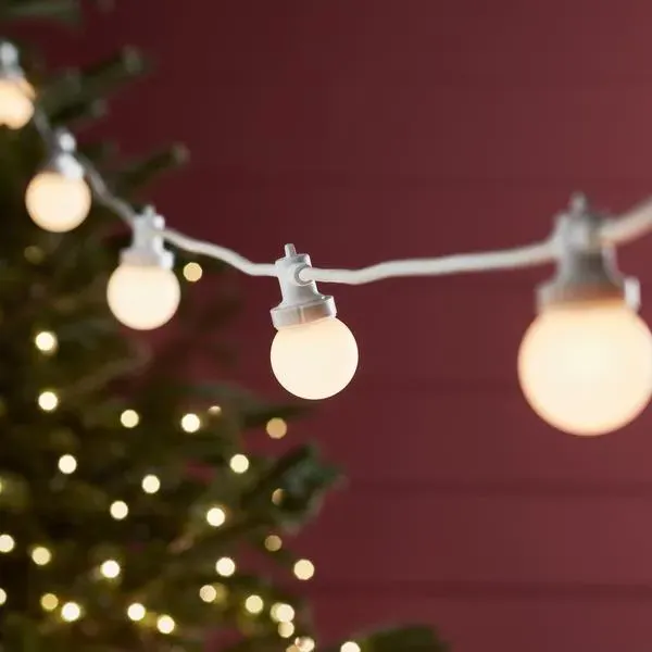 75m Connectable Festoon Lights - Warm White