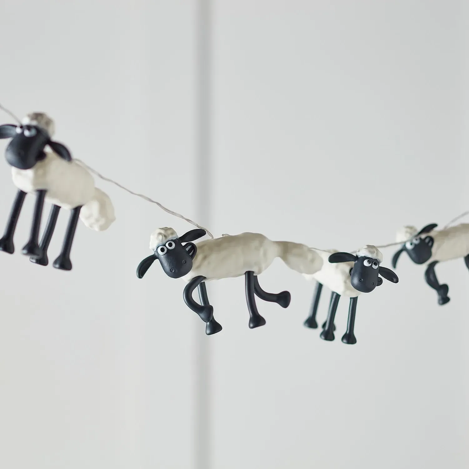 8-Light String Lights with Figures - Warm White
