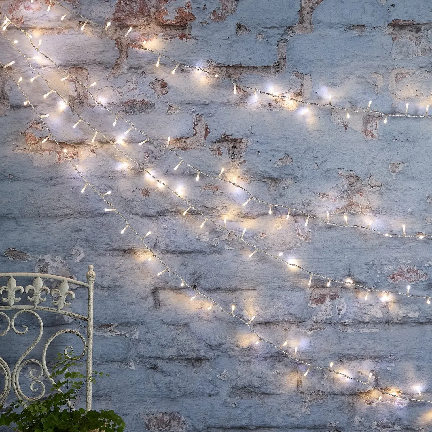 800 Dual LED String Lights - Clear Cable