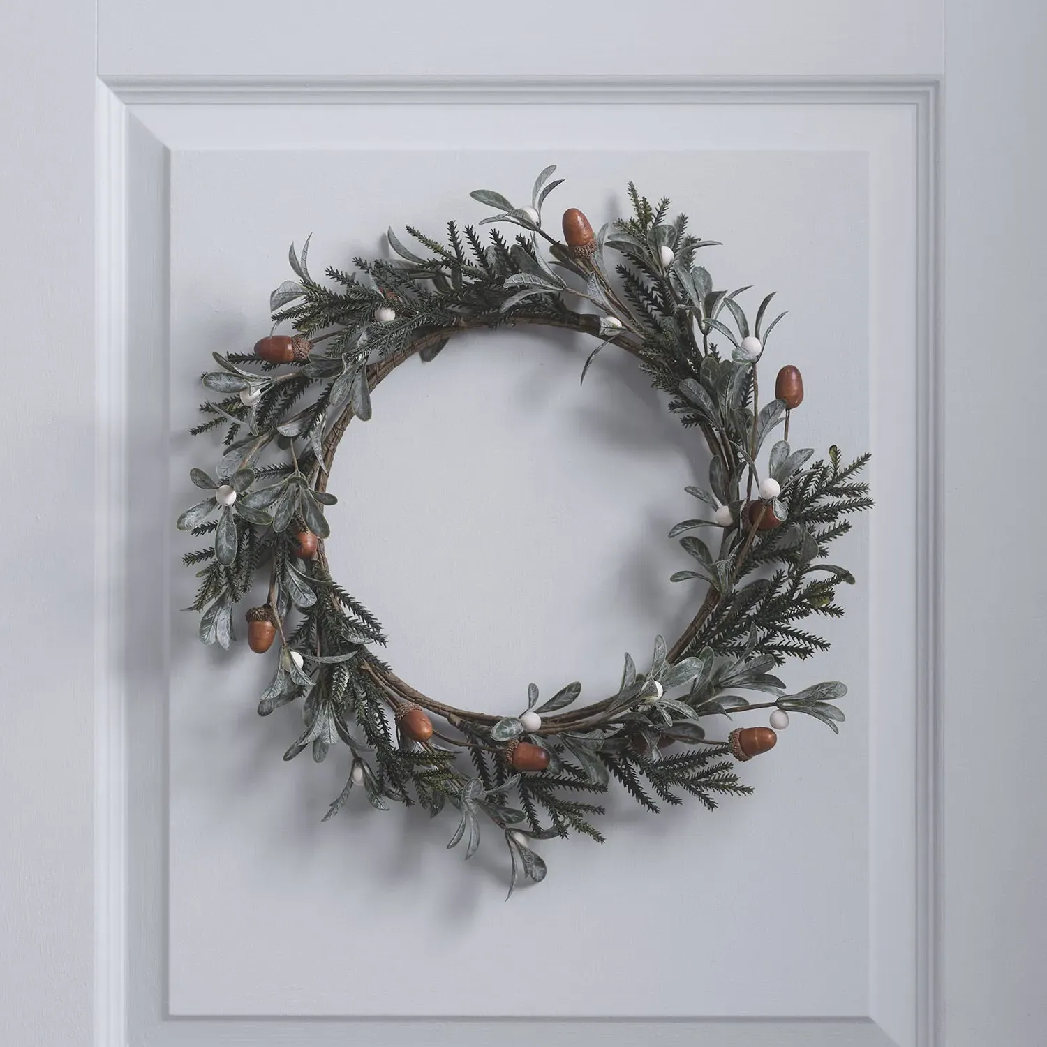 Acorn Wreath & Garland Set - Natural, Twig