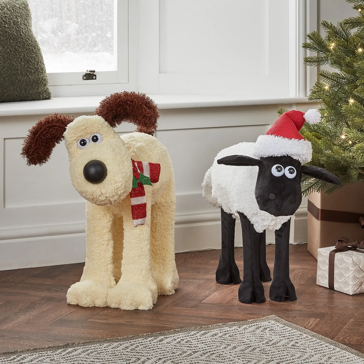 Christmas Light Figures Set - Warm White, LED