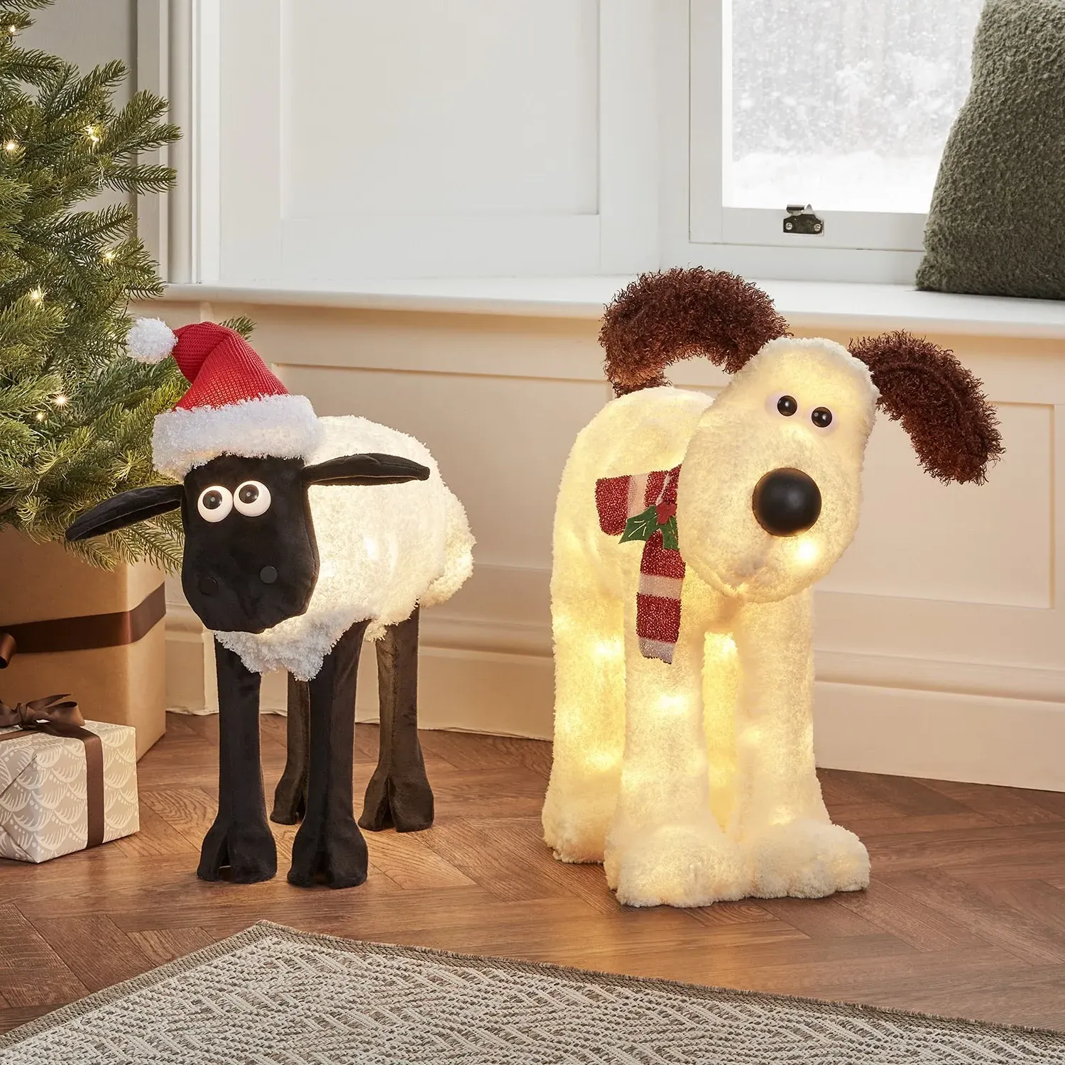 Christmas Light Figures Set - Warm White, LED image