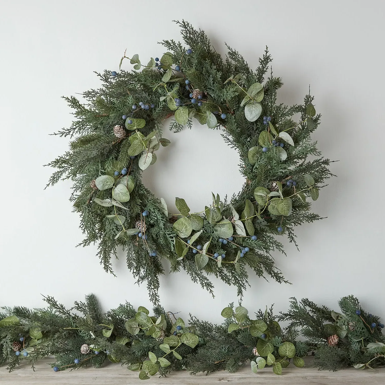 Christmas Wreath & Garland Bundle - Berry